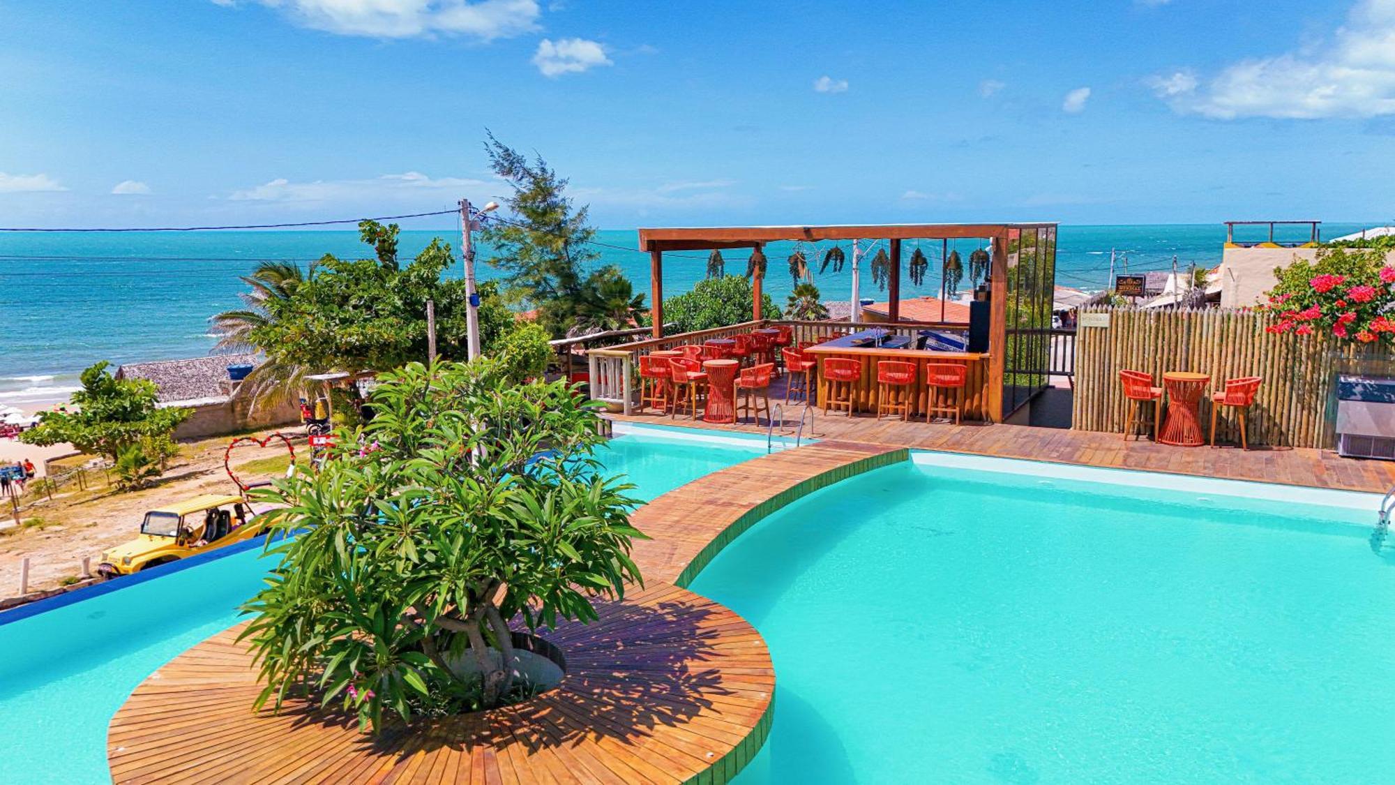Poozendin Hotel De Charme Canoa Quebrada Exterior foto